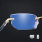 Blue Light Blocking Rimless Reading Glasses for Presbyopia