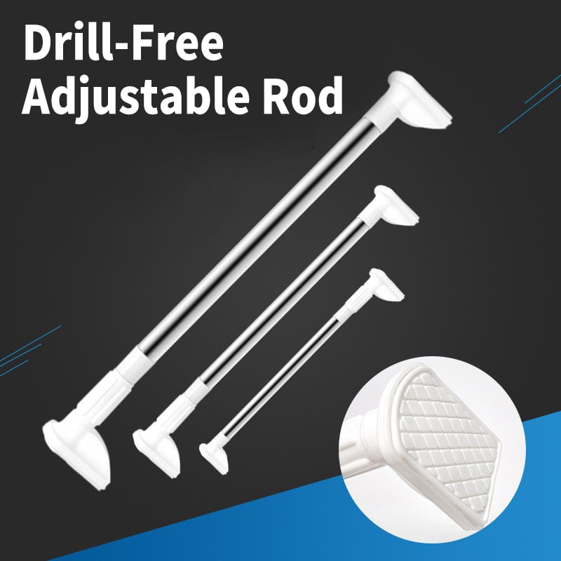 Drill-Free Adjustable Rod (Buy 4 Free Shipping)🔥