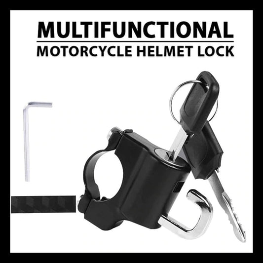 Multifunctional Motorcycle Helmet Lock