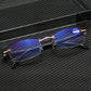 Sapphire High Hardness Anti Blue Light Intelligent Dual Focus Reading Glasses
