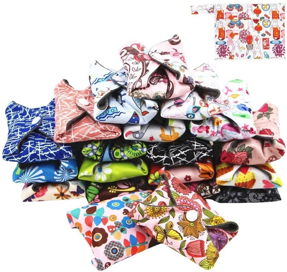 🎉Reusable pads that can be used for at least 4 years (Random Color)-3PCS