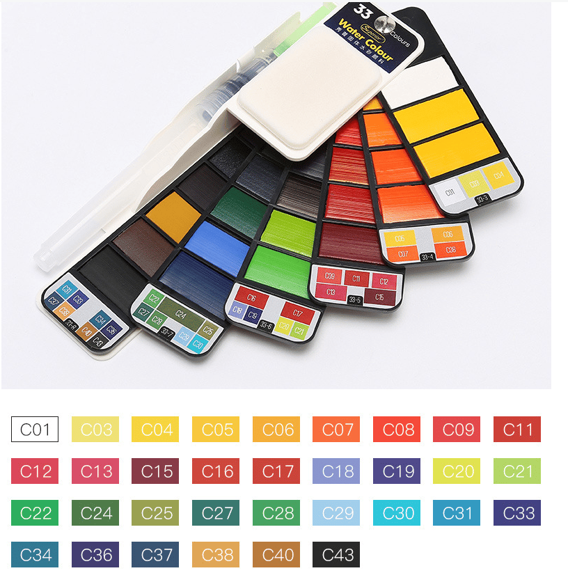 🎄Christmas Promotion-49% OFF🎄Handy Watercolor Travel Kit