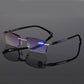 Sapphire High Hardness Anti Blue Light Intelligent Dual Focus Reading Glasses