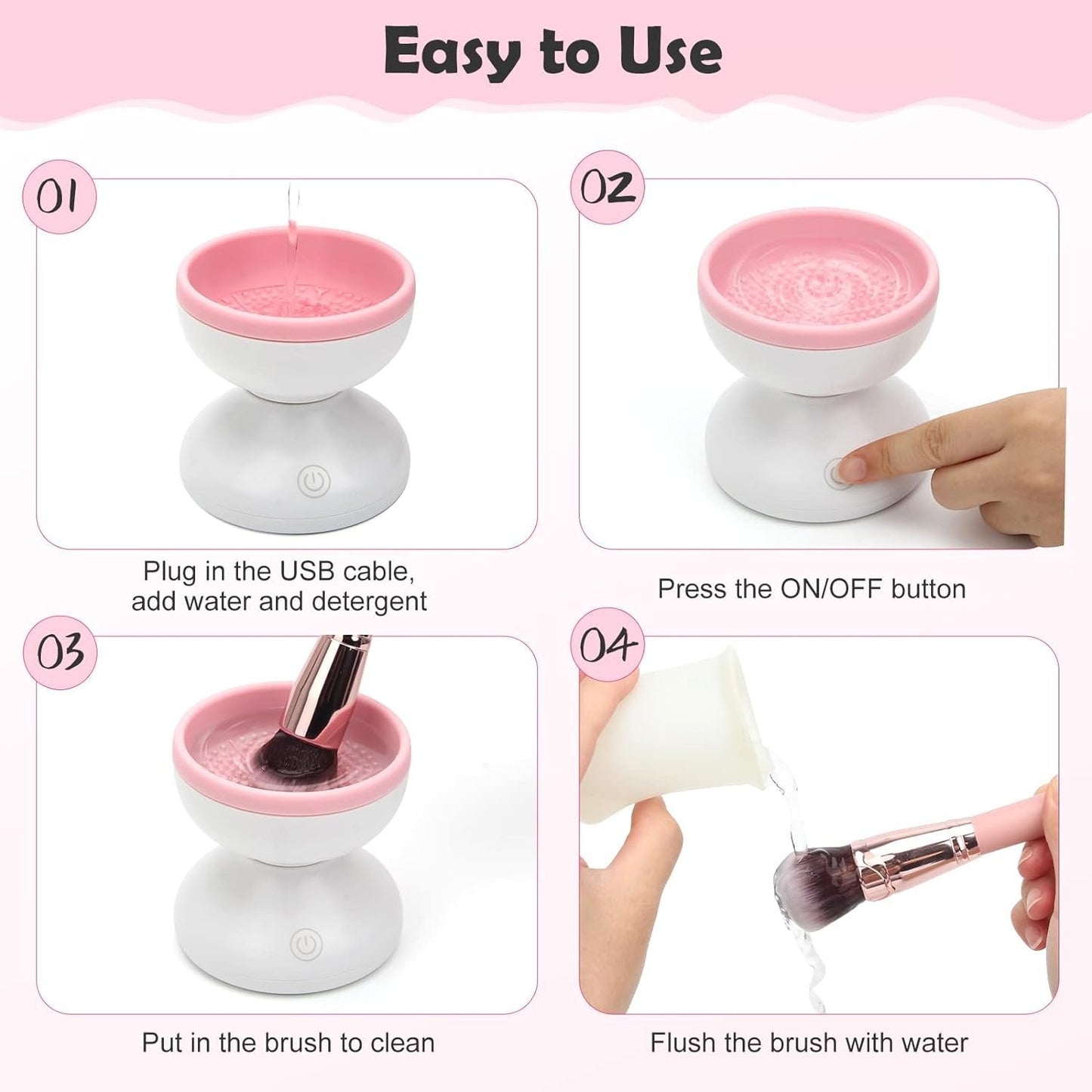 🎁Early Christmas Sale 45% OFF-Makeup Brush Cleaner